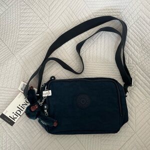 NWT Kipling silen bag crossbody True Blue